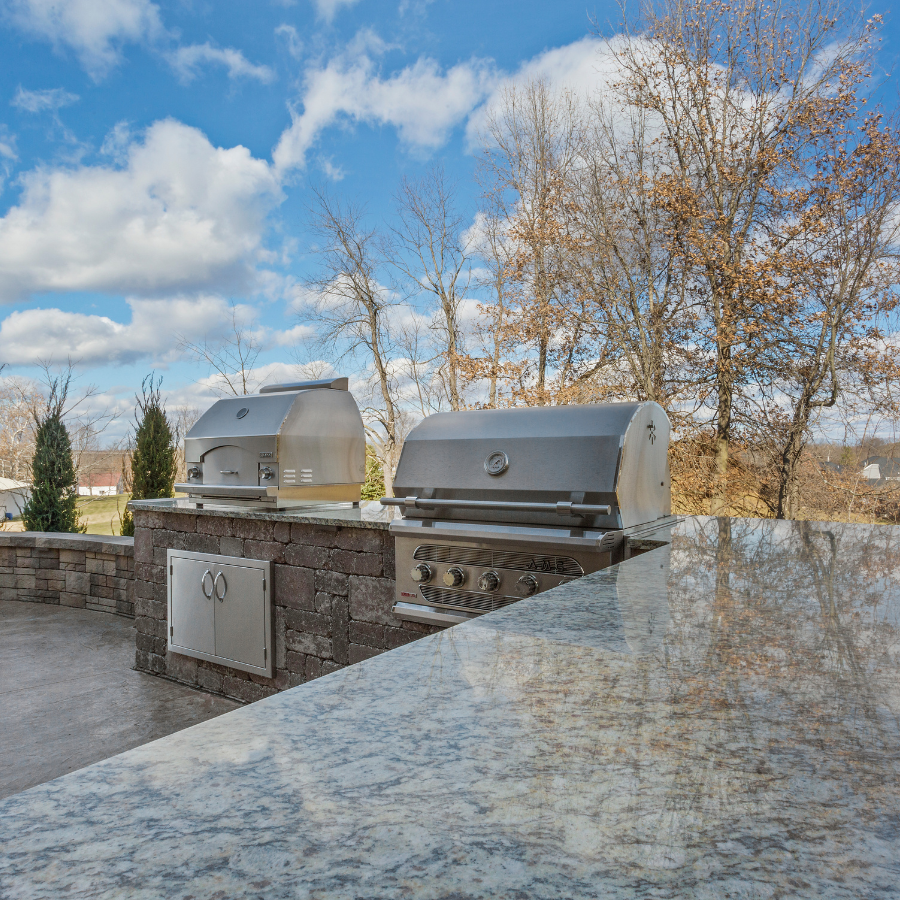 Outdoor Kitchen Installation | Chesterfield Lawns & Landscapes